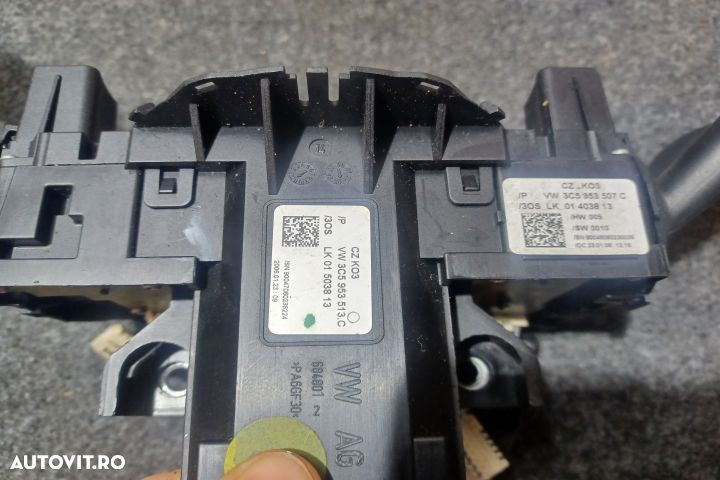 ANSAMBLU MANETE SEMNALIZARE + STERGATOARE +TEMPOMAT 3C5953513C  3C595 - 3