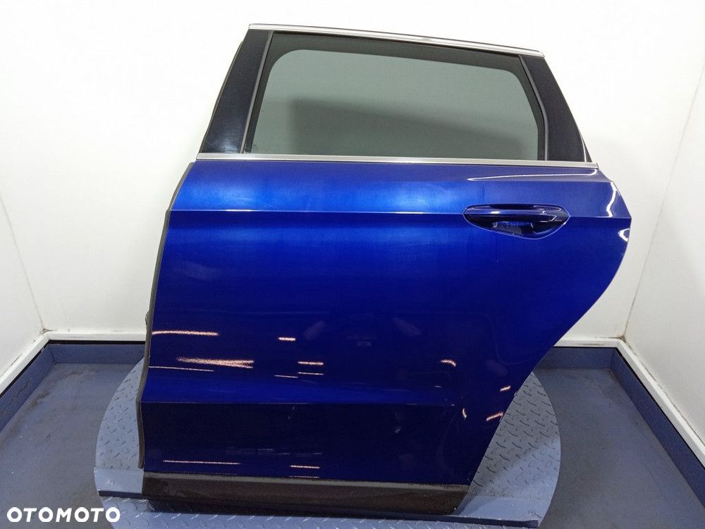 FORD S-MAX II MK2 14- DRZWI TYŁ LEWE TYLNE J4 DEEP IMPACT BLUE - 1