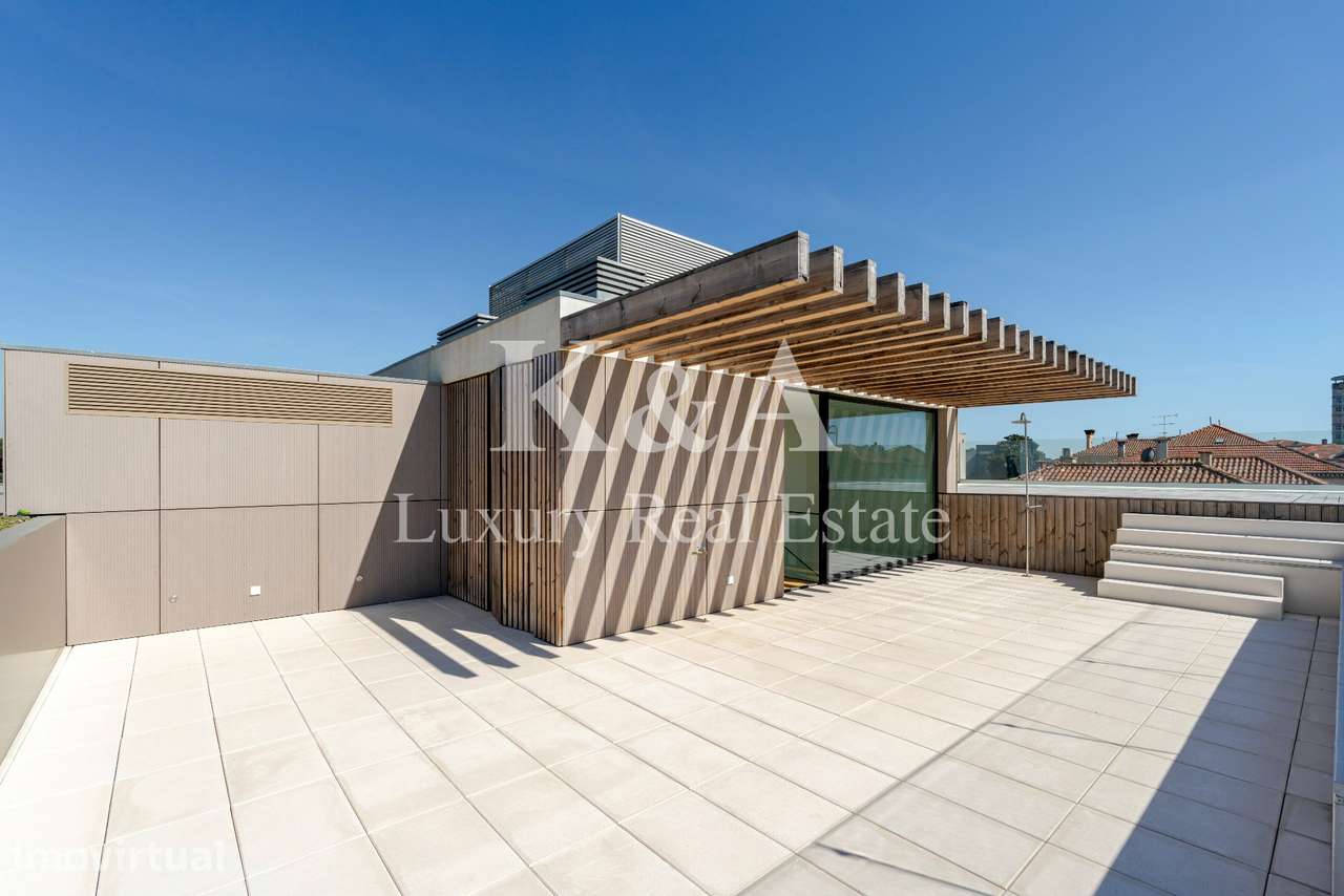 Penthouse T4+1 na Foz com piscina e Vista Mar - Grande imagem: 3/17