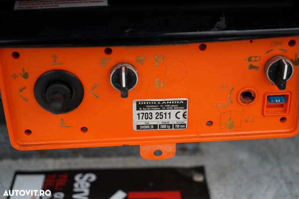 Fruehauf CORTINĂ / STANDARD / LIFT / BALCĂ PODEA PUTERNICĂ / AXĂ RIDICATĂ - 15