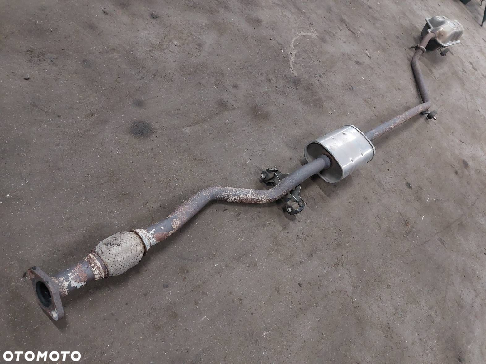 TŁUMIK WYDECH ŚRODKOWY + KOŃCOWY KIA PICANTO I 1.1 12V - 6