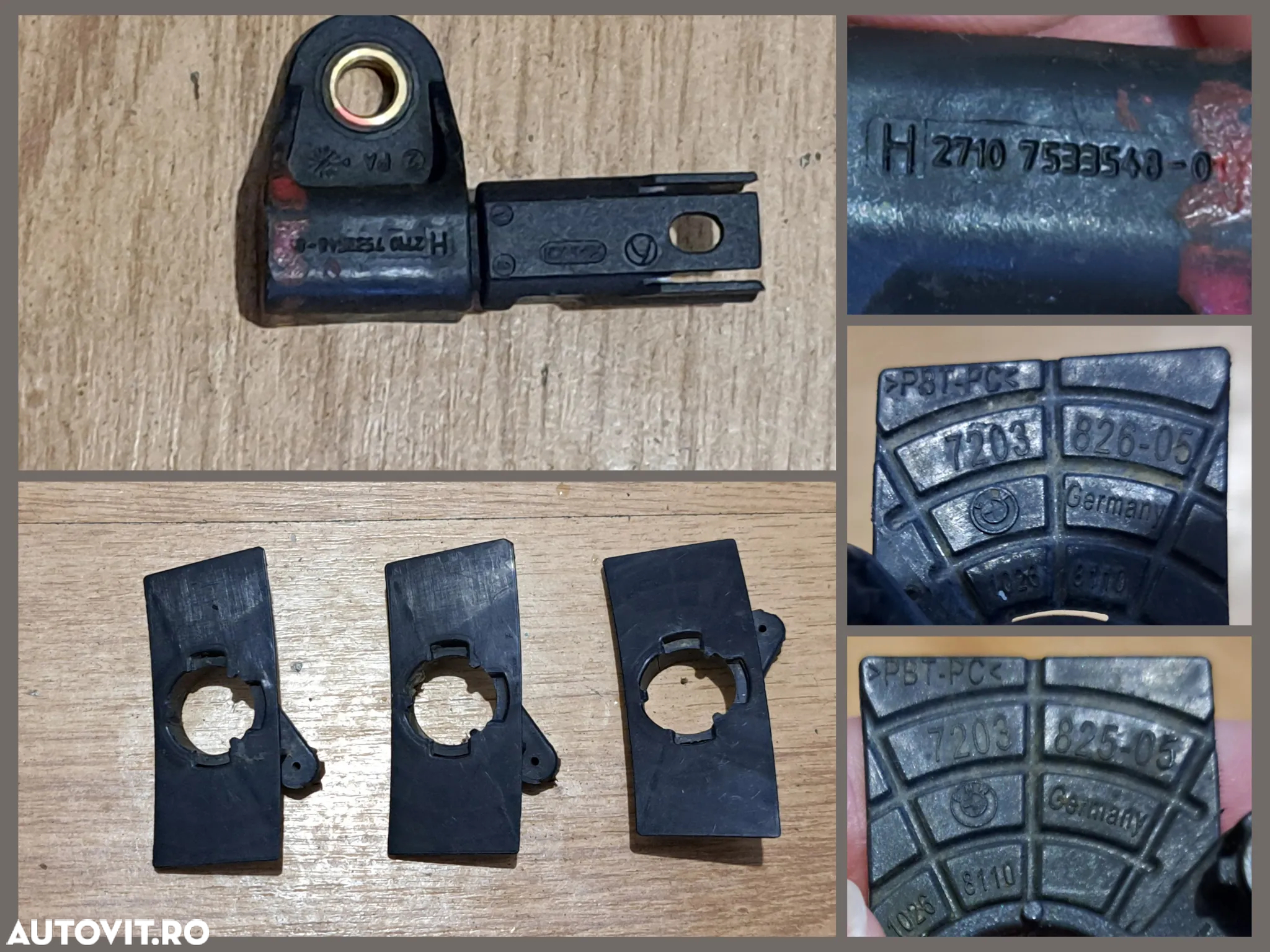 BMW Seria E F G SZL Panglica spira volan Modul senzor gura ventilatie Buton Start/ Stop Senzor parcare Antena maner usa accesc confort Capac carlig remorcare bara E60 E64 G11 G12 E46 E91 E81 E89 F10 F11 F18 E90 - 7