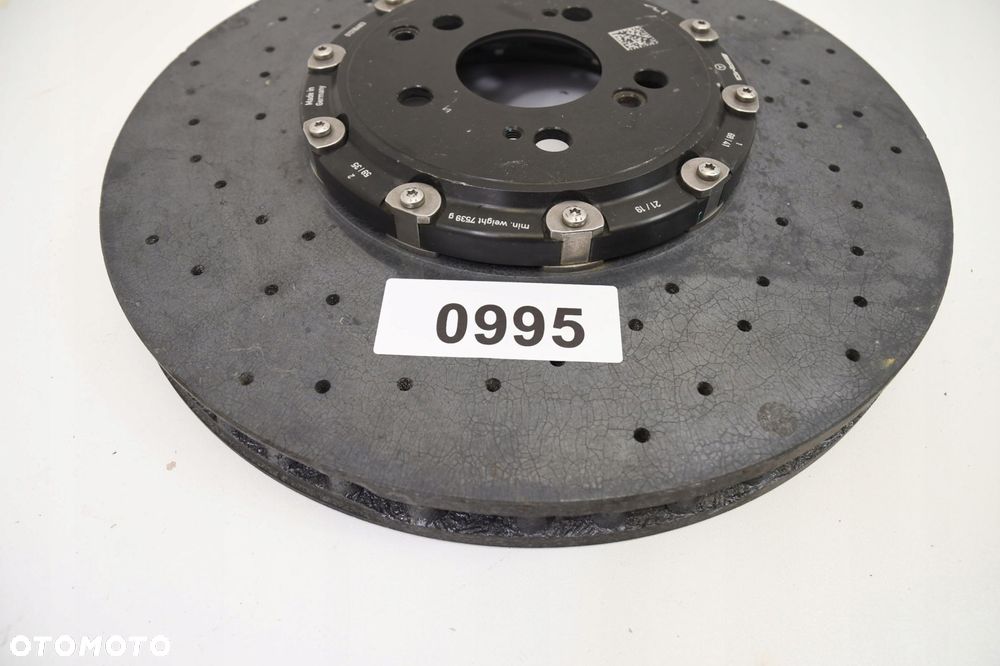 MERCEDES TARCZA HAMULCOWA CERAMICZNA LEWA A2314211512 - 9