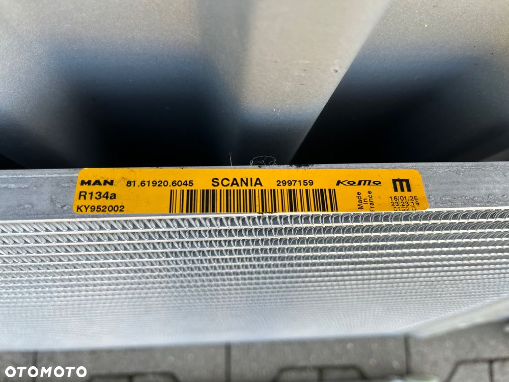 NOWA Chłodnica klimatyzacji MAN TG3 TGX TGS nowy model skraplacz - 2