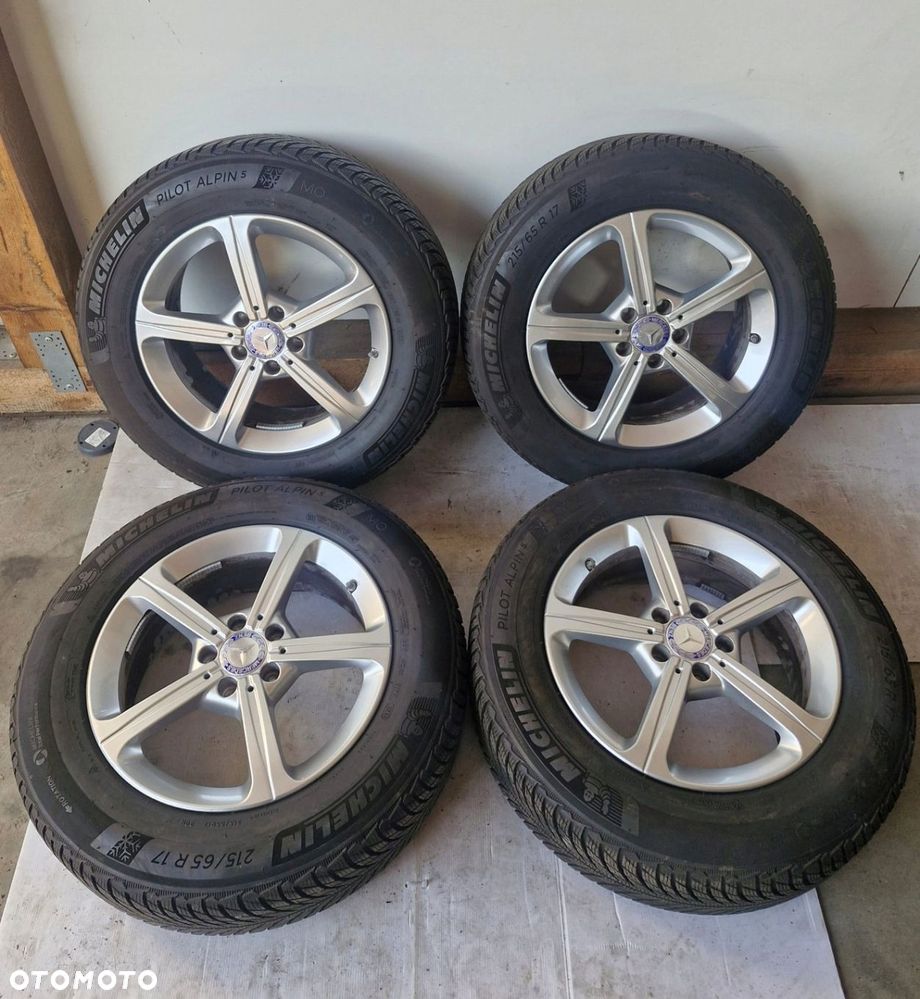 KOŁA MERCEDES A,B, KLASA CLA AUDI 6,5J X 17 A1774011200 ET44 215/65R17 MICH - 2
