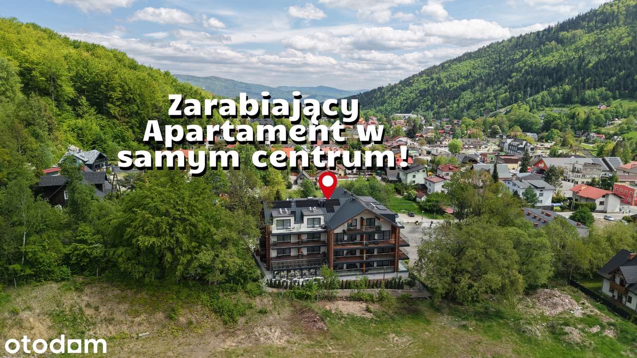 WYKOŃCZONE I WYPOSAŻONE APARTAMENTY! CENTRUM SZCZYRKU, WIDOKI NA GÓRY