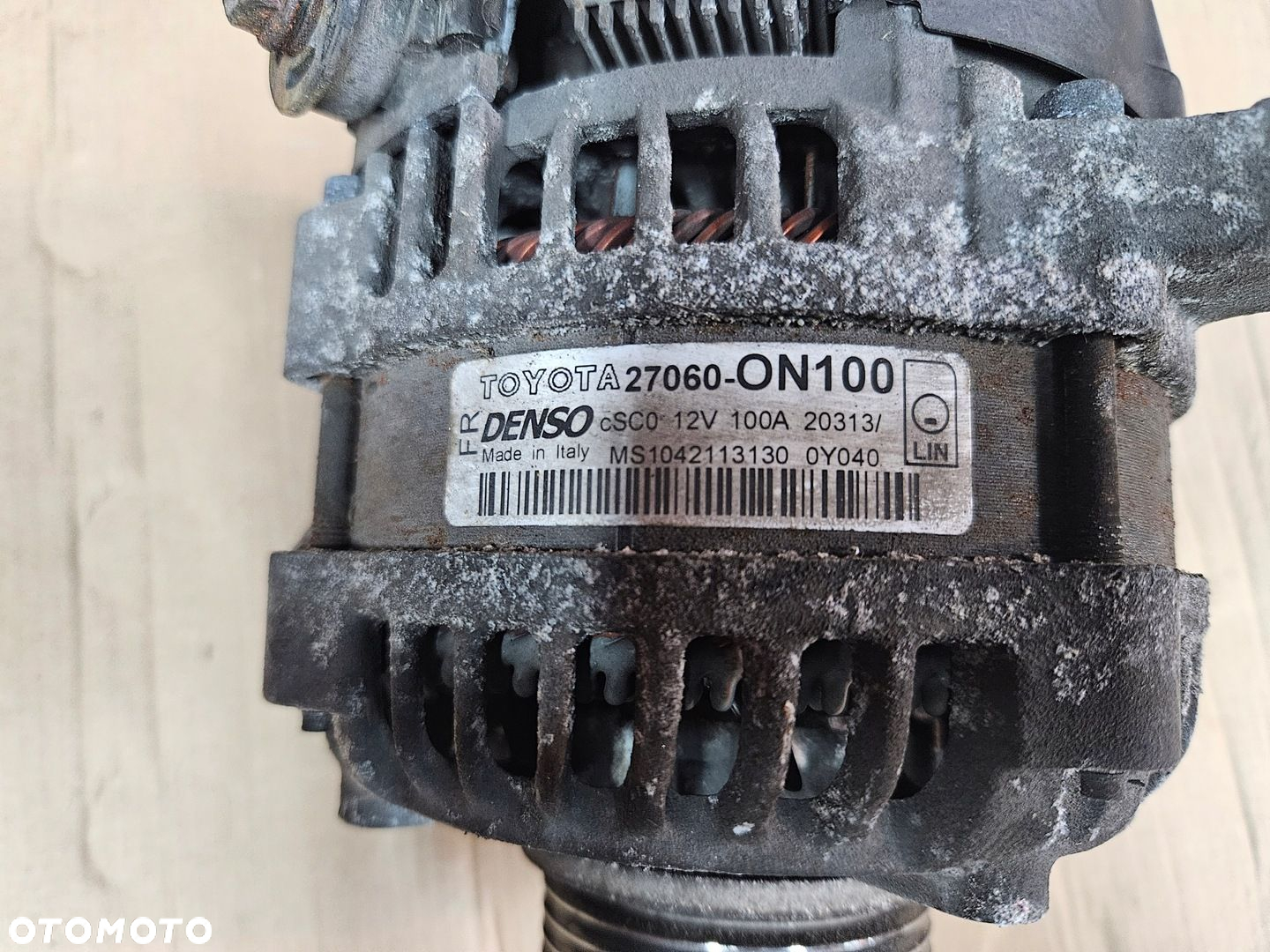 TOYOTA AURIS II 13-17 1.4 D4D ALTERNATOR YARIS III - 2