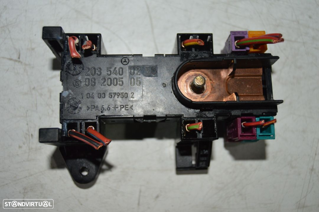 CAIXA FUSÍVEIS MODULO ELETRÓNICO 2035400250 MERCEDES BENZ CLASS CLK C209 220 CDI 150CV OM646966 - 7