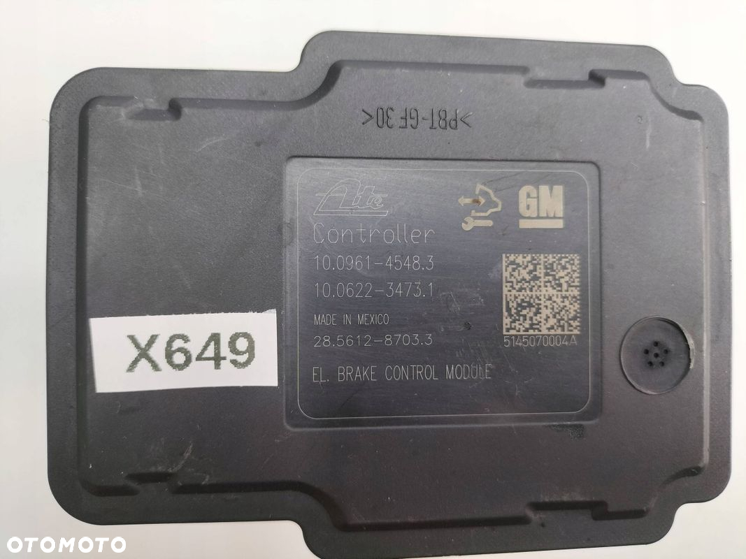 POMPA STEROWNIK ABS OPEL CASCADA ZAFIRA C ASTRA J IV 13440102 10021209704 - 4