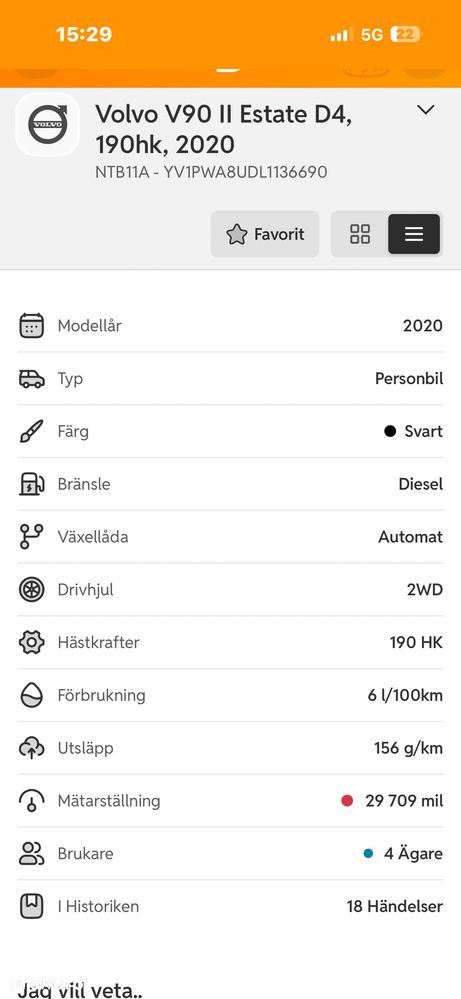 Volvo V90 D4 Geartronic Inscription - 9