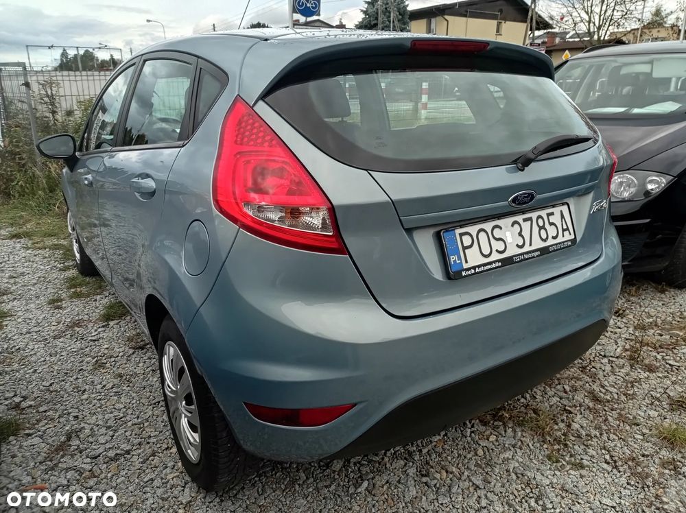 2010 FORD FIESTA MK7 1,25 16V R4 BENZ 82PS 5DRZWI KLIMA ALU SERW PODLPG ZAREJ+OPŁ PL - 4