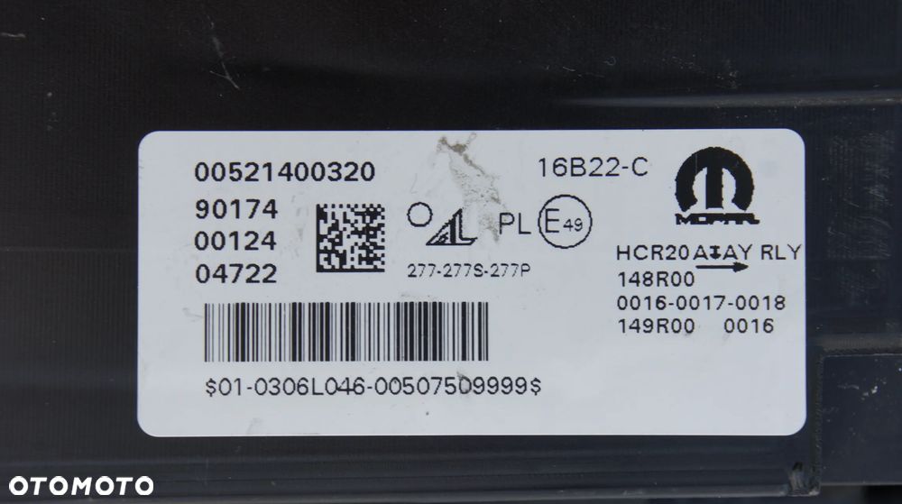 PRZEDNIA LEWA LAMPA FIAT 500E II 500 E II FULL LED - 11