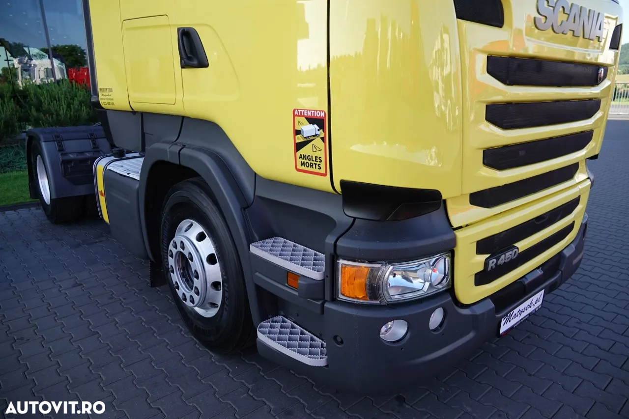 Scania R 450 / RETARDER / SISTEM HIDRAULIC / RĂCIRE ​​I-PARK / SISTEM AER CONDIȚIONAL COMPLET / JANTE DIN ALIAJ / IMPORTAT - 9