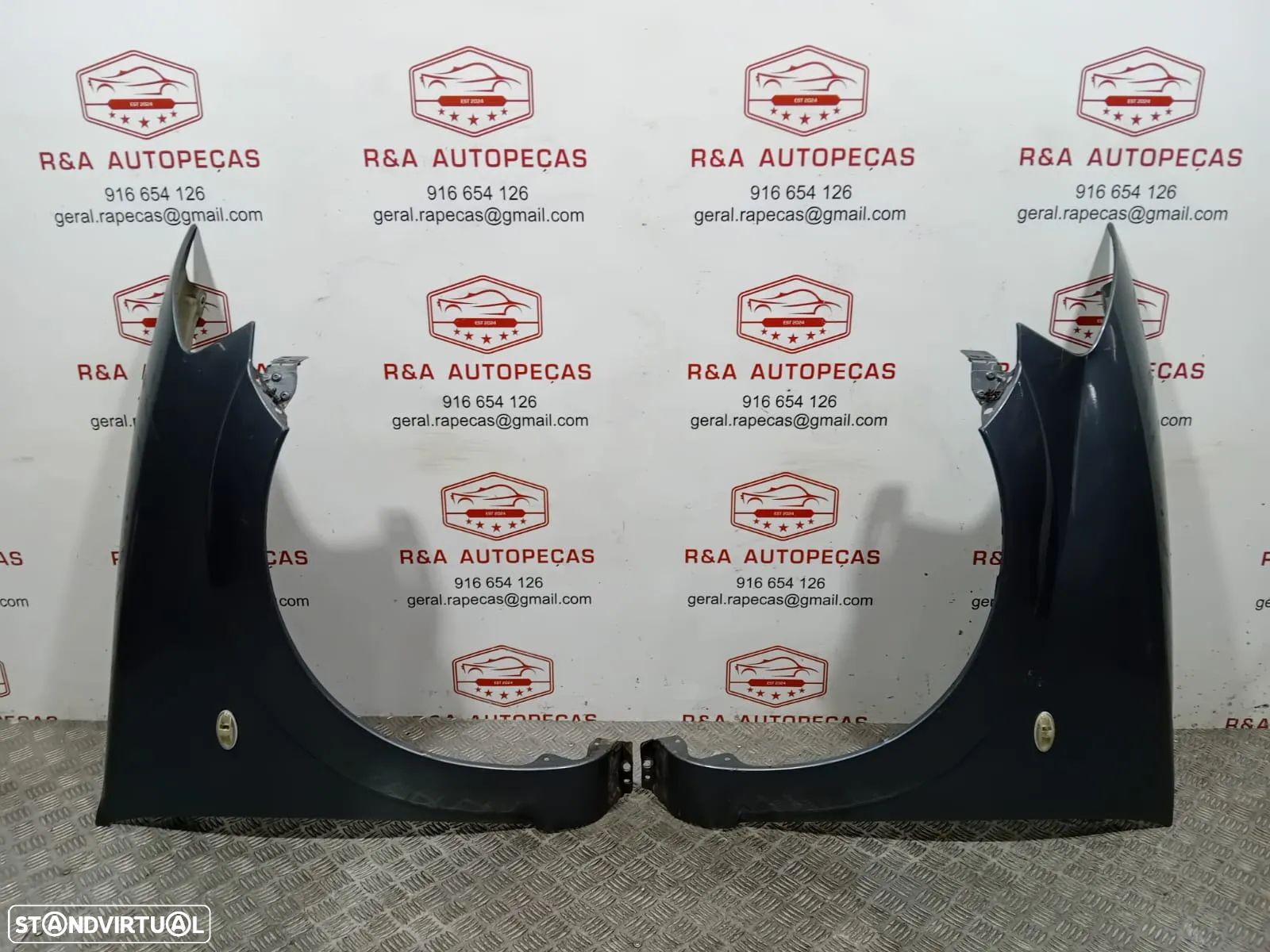 Guarda Lamas Citroen C3 Dirreito Esquerdo Original - 4