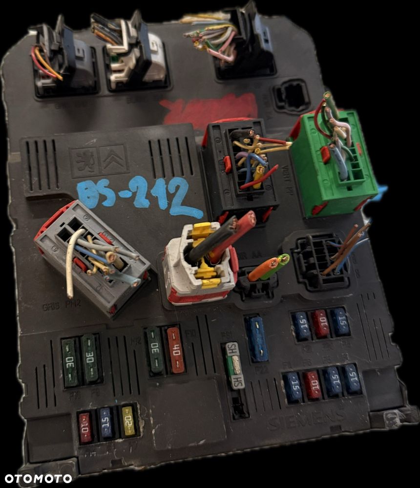 Skrzynka Bezpieczników / BSM PEUGEOT CITROEN 206 1.4 - 1