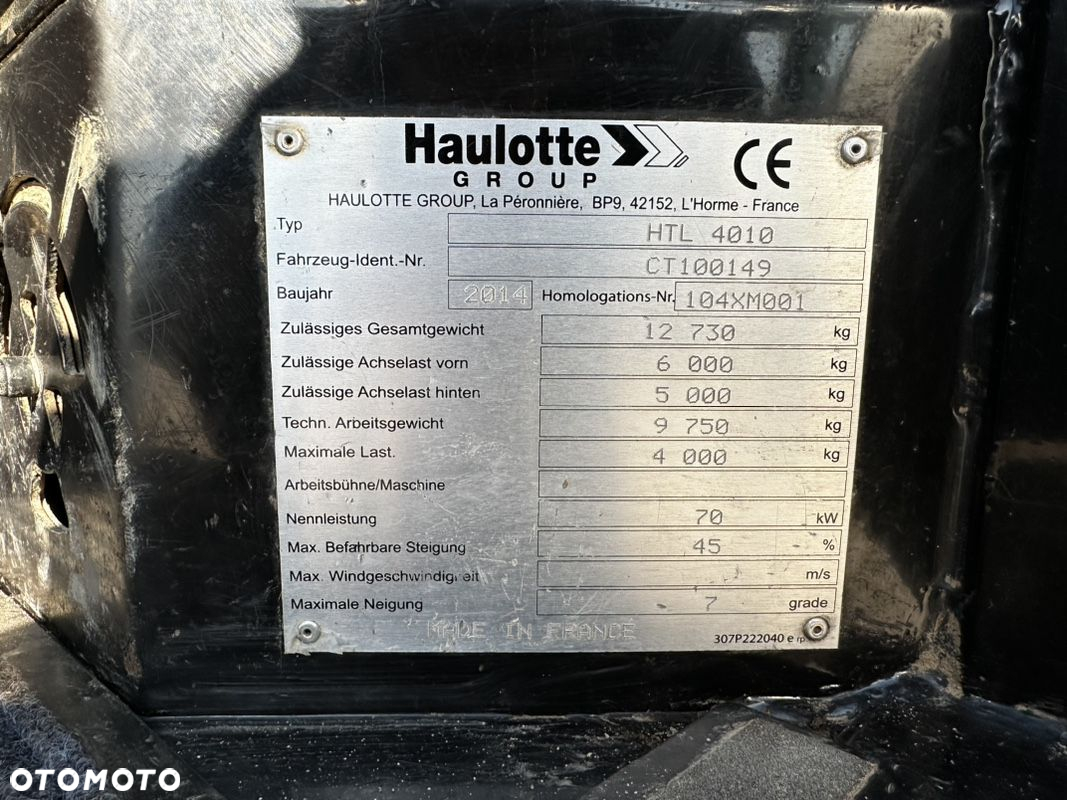 Haulotte HTL 4010 - 15