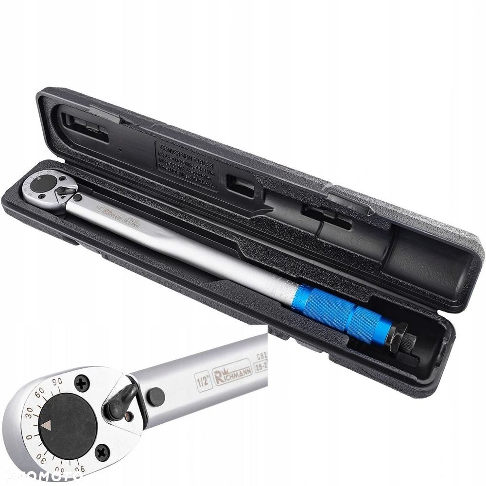 KLUCZ DYNAMOMETRYCZNY 1/2  28-210 NM Z KALIBRACJĄ