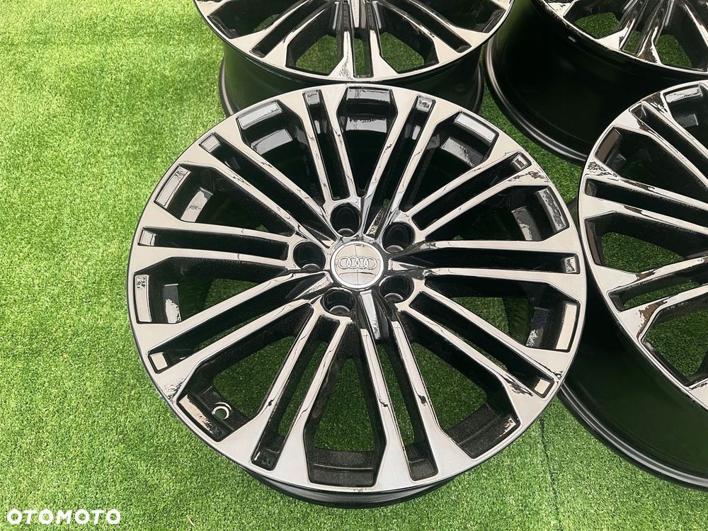 KOMPLET FELG FELGI ALU AUDI 8W0 A4 A5 A6 Q3 18 5X112 ET31 ORYGINALNE - 5