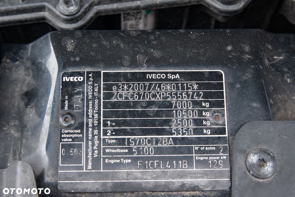 Iveco Daily 70C18 HA8/P Hi-Matic Autolaweta 3.0 180KM - 35