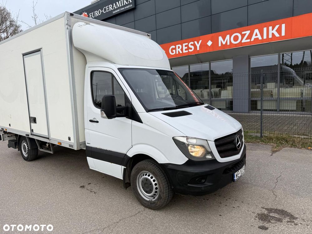 Mercedes-Benz Sprinter 316 CDI, 2.2 163KM, Kontener + winda, Zadbany - 13