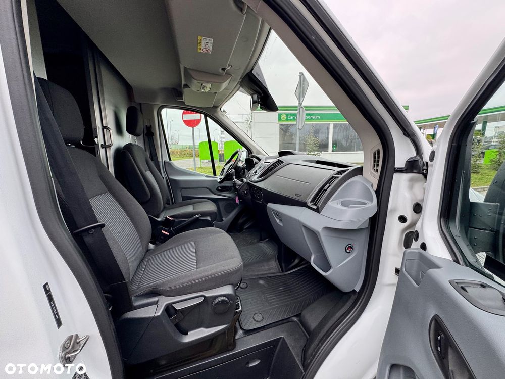 Ford TRANSIT drzwi z kabiny do paki drzwi 180 Faktura VAT 23% 170km tdci brutto klimatyzacja podgrzewane siedzenia czujniki L1H2 H2L2 l2h2 SUPER STAN wysoki średni / krótki konwój ochrona - 18