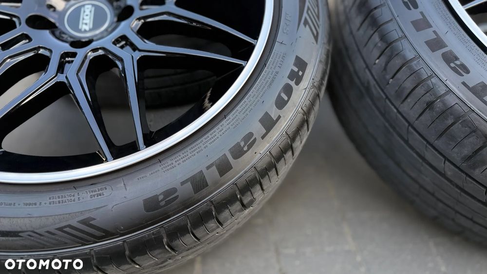 Kola r21 5x130 275/45 ET48 10.5J audi q7 sq7 porsche cayenne volkswagen vw touareg DOTZ Black alufelgi LongBeach - 8