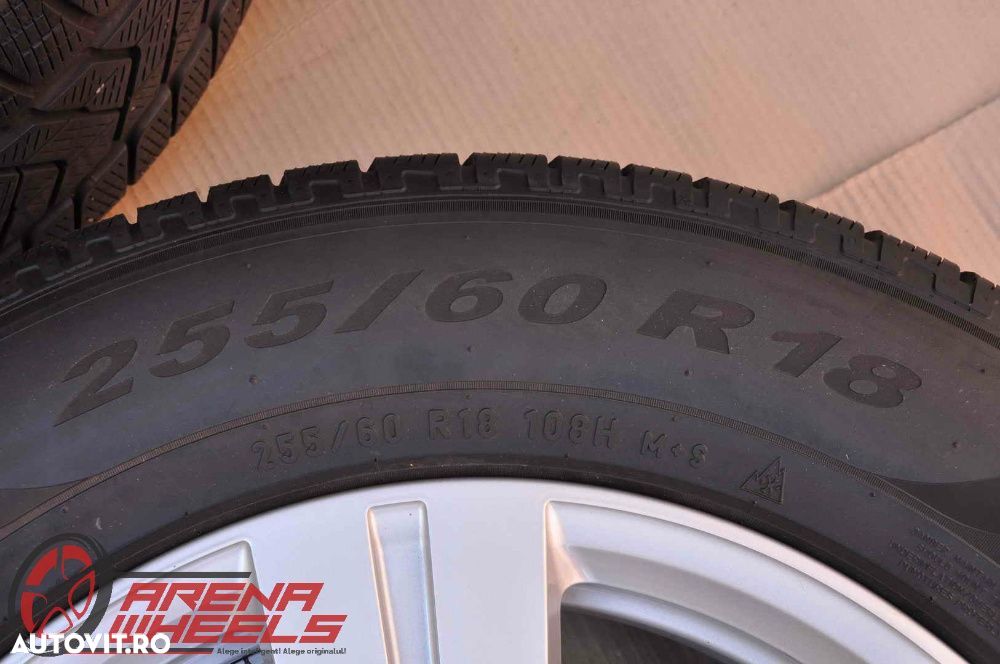 Roti Iarna 18 inch Originale VW Touareg 3 CR Pirelli 255/60 R18 - 8