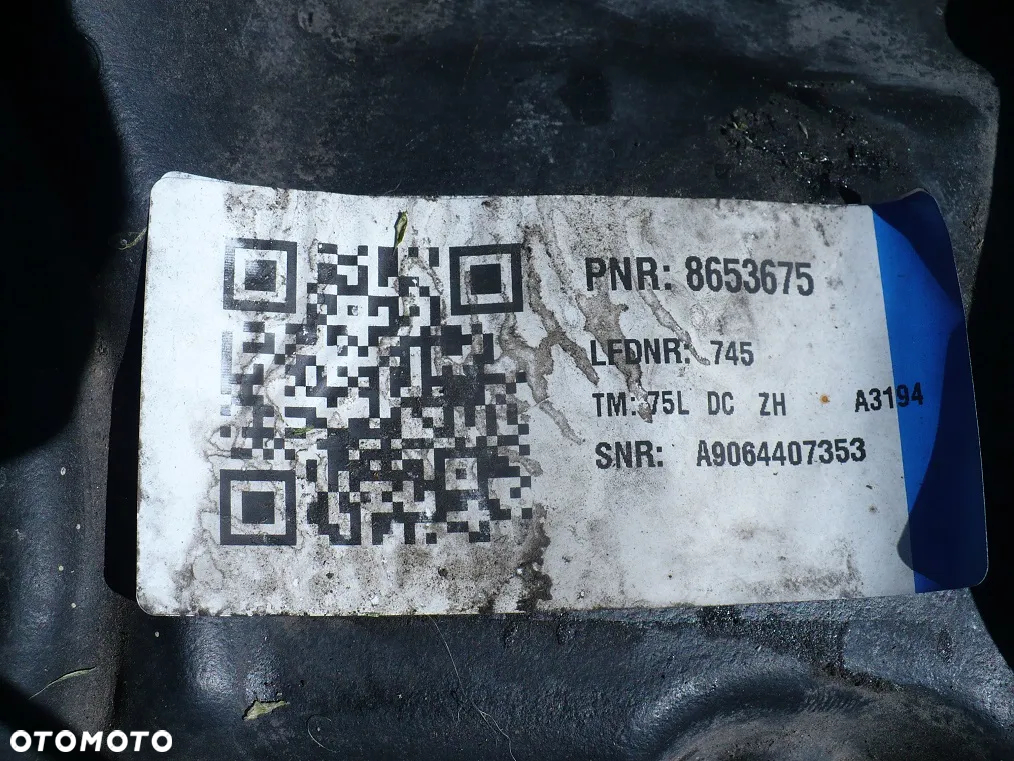 SPRINTER 906 VW CRAFTER ZBIORNIK PALIWA 75L A9064711201 - 3