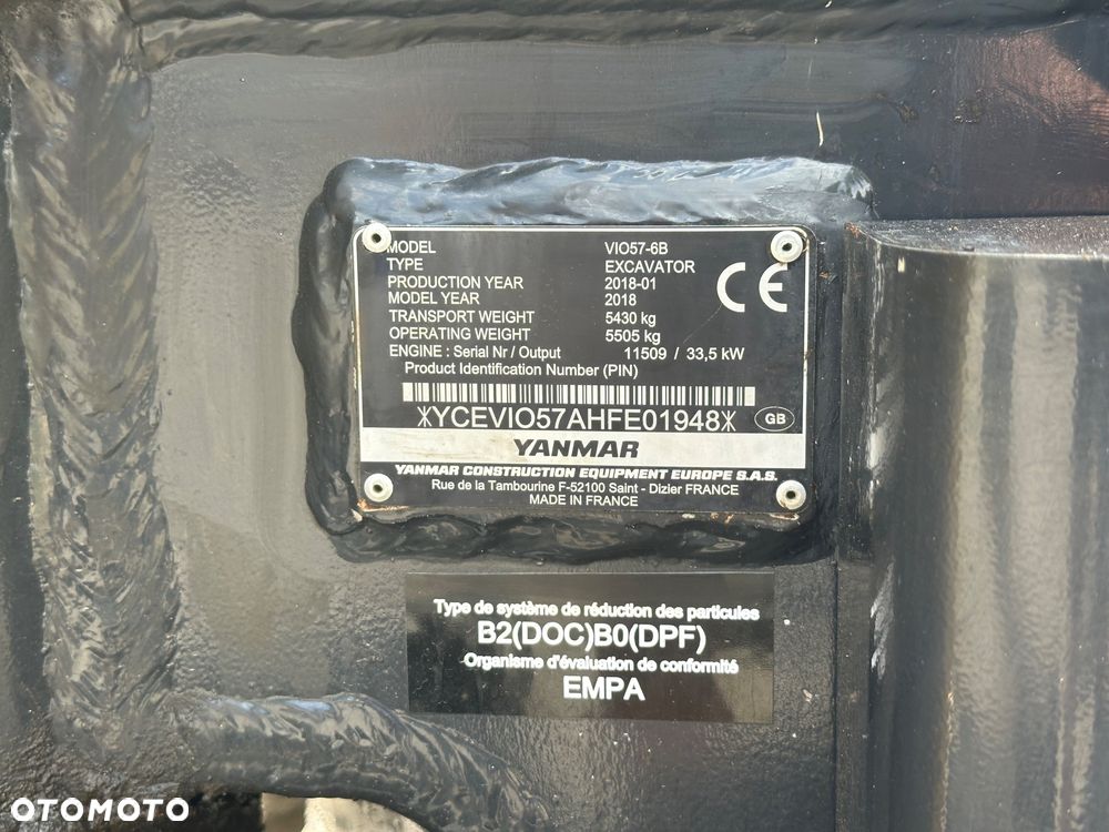Yanmar VIO57-6B - 13