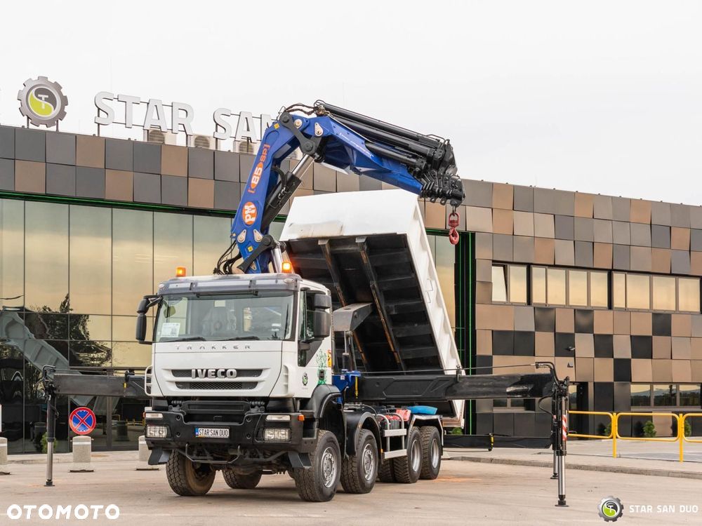 Iveco TRAKKER 450 8x8 PM 85SP HDS Żuraw Wywrotka - 26