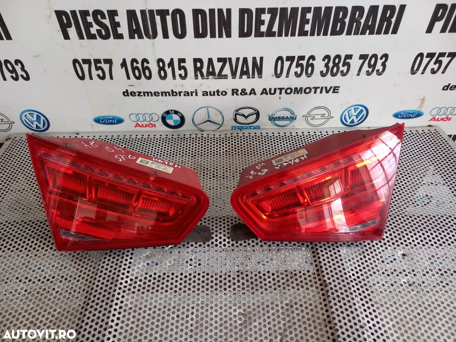 Stopuri Lampa Stop Tripla Stanga Dreapta LED Haion Hayon Audi A8 4H D4 Dupa 2010 Cod 4H 4H Dezmembr - 4