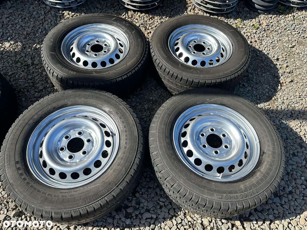 FELGI Stalowe 16 Iveco Daily Sprinter Crafter 235/65/16C 225/65/16C Zima Iveco Daily jak NOWE ! - 4