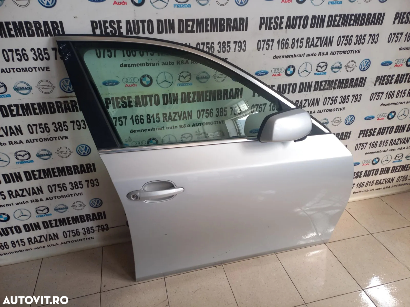 Usa Portiera Dreapta Fata Bmw Seria 5 E60 E61 - Dezmembrari Arad - 3