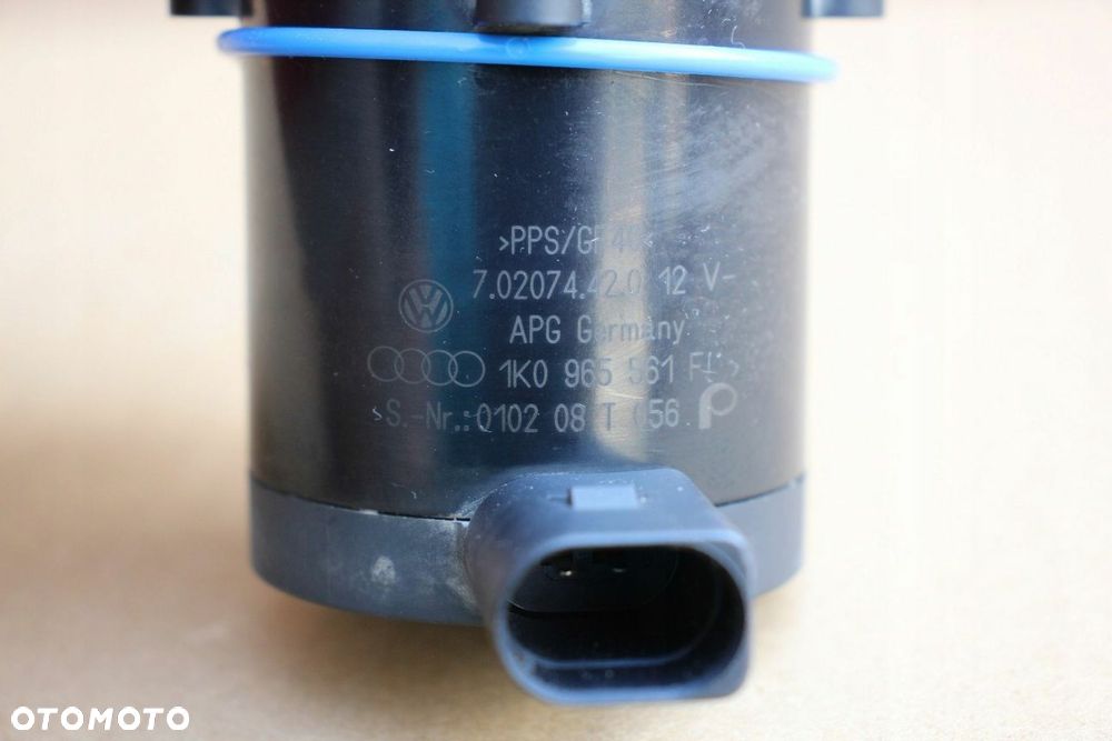 Dodatkowa pompa wody płynu VW AUDI SEAT SKODA 1K0965561F (5328) - 4