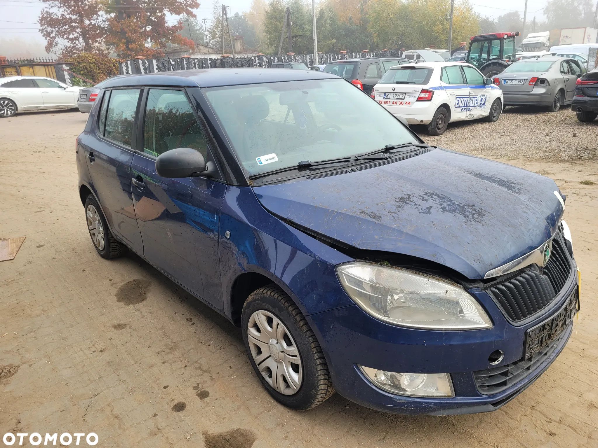 skoda fabia II silnik 1.0 CGPA skrzynia LNR sanki belka przód tył wahacz zacisk zwrotnica - 1
