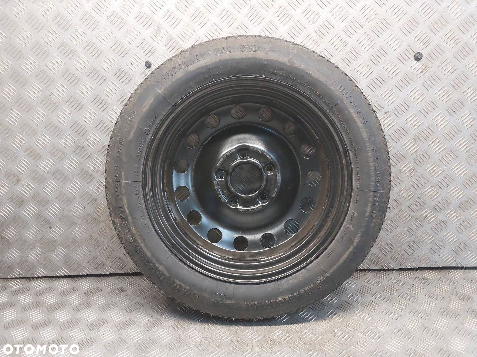 KOŁO ZAPASOWE ZAPAS BMW E46 LIFT CONTINENTAL T115/90R16 3BX16 - 4