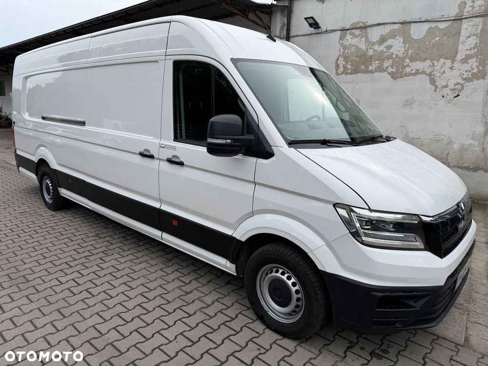 Volkswagen CRAFTER MAXI DŁUGI LONG L2H4 FULL LED FOTEL PNEUMATYCZNY KAMERA NAWIGACJA KLIMATYZACJA TEMPOMAT, świeżo sprowadzony, OKAZJA !!!! - 1