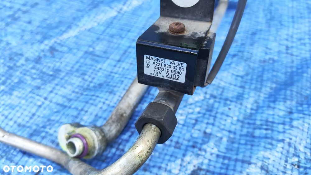 NAGRZEWNICA TYŁ PRZEWÓD PRZEWODY KLIMATYZACJI A2218300916 A2218301216 A2218300816 A2218300416 A2218300384 A2218302015 A2208209210 A2218300262 MERCEDES S-KLASA W221 LONG S600 5.5 V12 BITURBO OM275 - 14