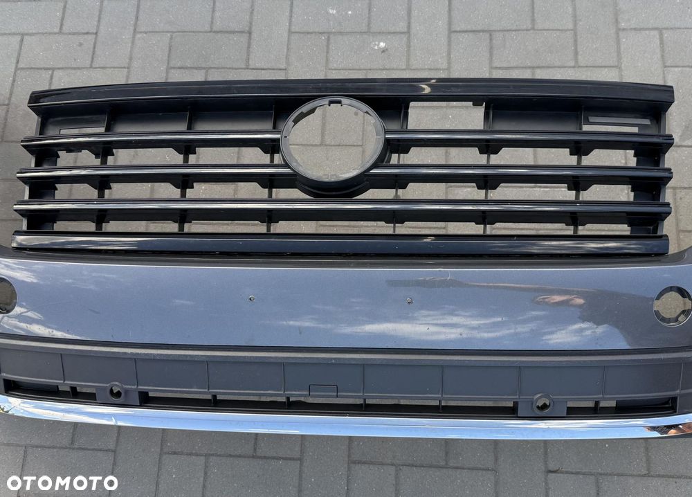 VW TOUAREG III R-LINE ZDERZAK PRZEDNI PRZÓD - 5