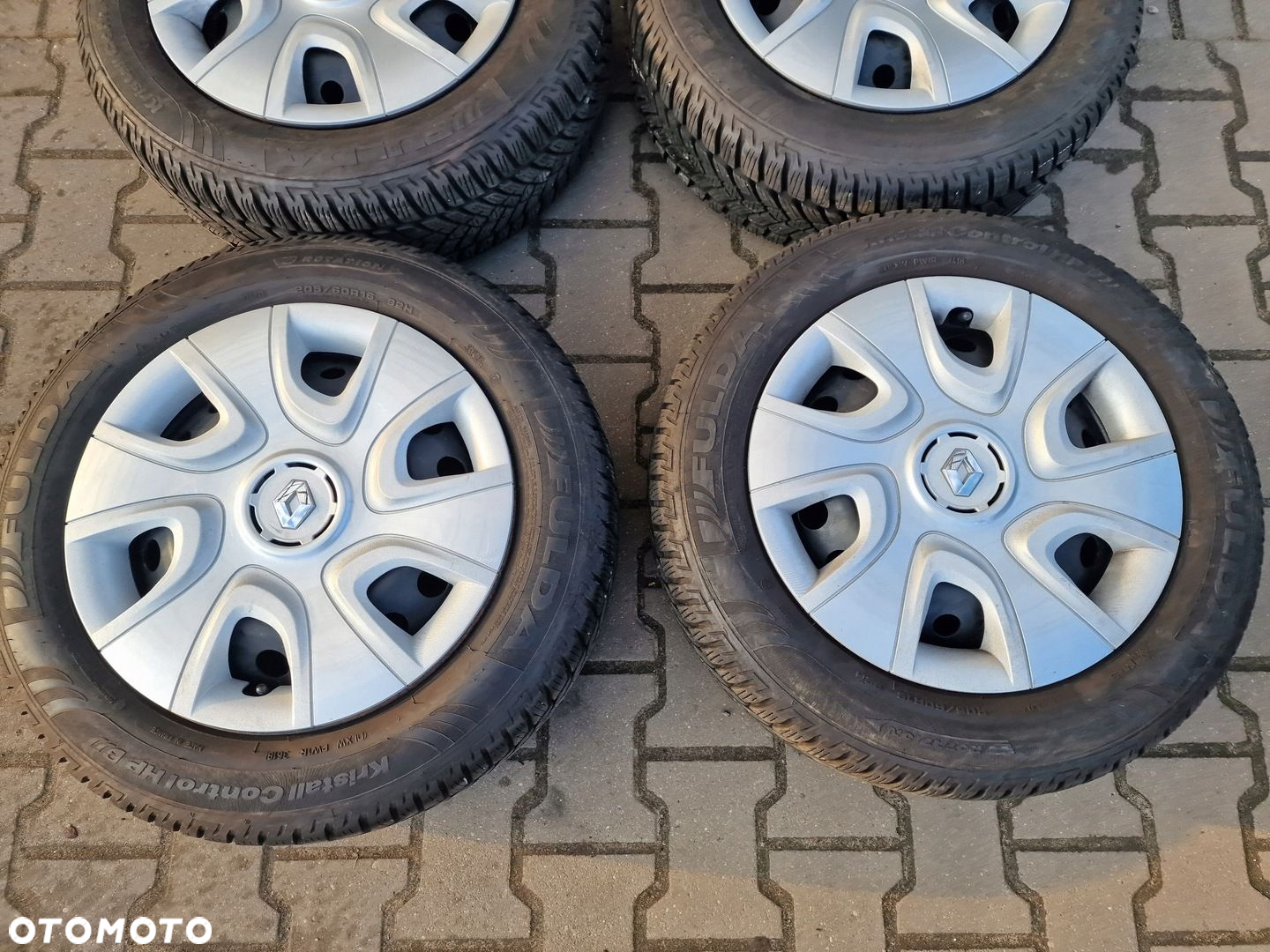 KOŁA FELGI OPONY RENAULT CAPTUR 16 4X100 ET40 ORYGINALNE 205/60R16 ZIMA - 3