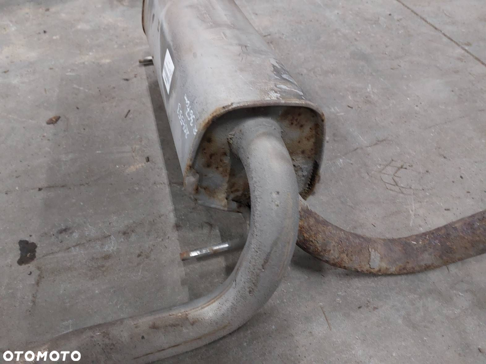 TŁUMIK WYDECH KOŃCOWY + ŚRODKOWY OPEL ASTRA J 1.4 T 13326074 13265308 - 2