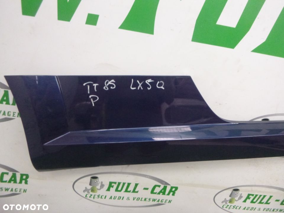AUDI TT 8S NAKŁADKA LISTWA PROGOWA PRAWA 8S0853856B LX5Q - 2