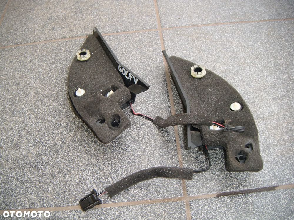 vw golf V głośniki- gwizdki w drzwi przód komplet  1k0035411c - 2