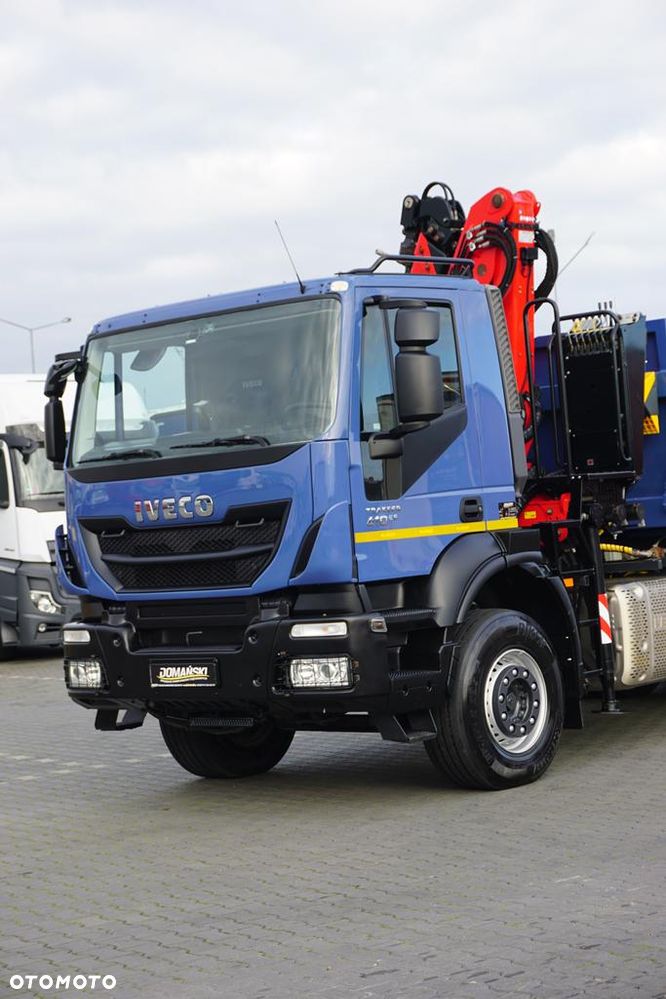 Iveco TRAKKER / 380T41 / E 6 / WYWROTKA + HDS / 6 X 4 / ROTATOR - 21