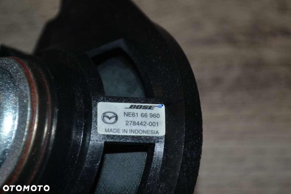 MAZDA 3 5 6 GŁÓSNIK CENTRALNY BOSE PRZÓD PRZEDNI NE6166960 - 3