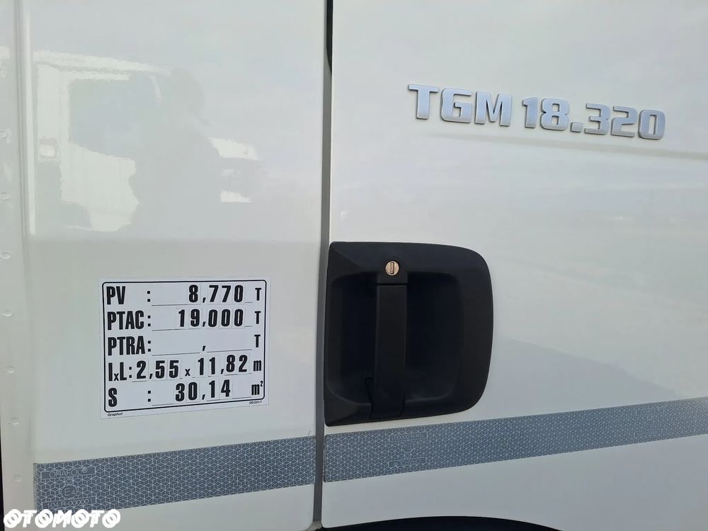 MAN TGM 18.320 KONTENER / BOX 24 Palety, Euro 6, winda - 25
