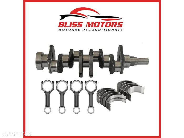Kit reparație Mitsubishi 4D56 2.5 Diesel 16V – arbore cotit + cuzineți - 1