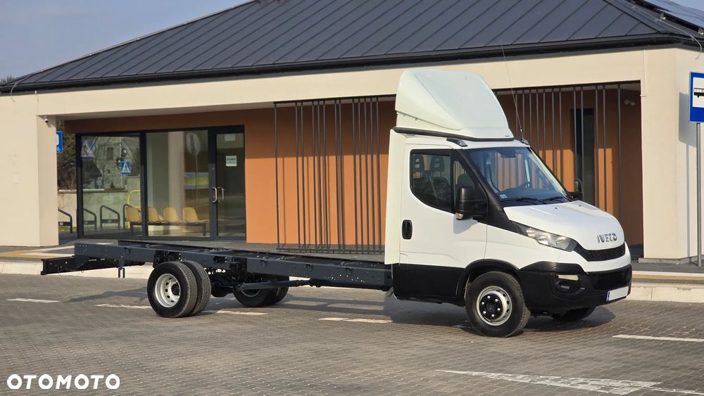 Iveco IVECO DAILY 72C18 3.0 150KM DMC 7200 ❗❗ RAMA DO ZABUDOWY / ROZSTAW OSI 4.75  / SALON POLSKA / KLIMATYZACJA / CHŁODNIA / PLANDEKA / LAWETA❗❗ - 2