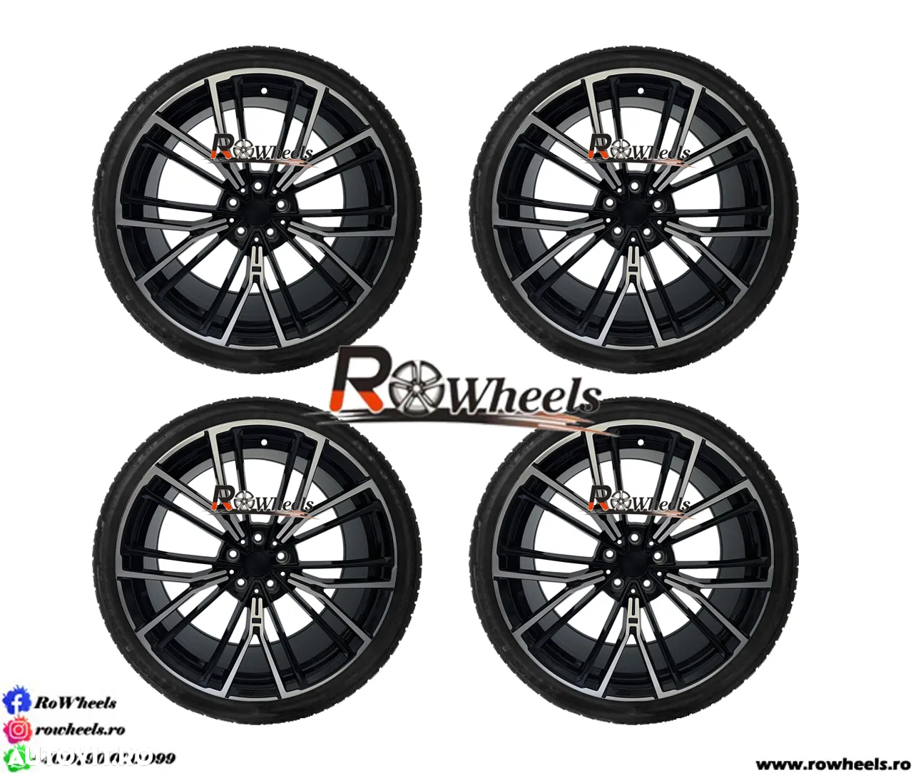 Jante BMW Model M 21 R21 5x112 BMW 2018 UP BMW G20 G30 G31 G11 G12 G05 G06 G04 X3 X4 X5 X6 anvelope vara inclus in pret - 2