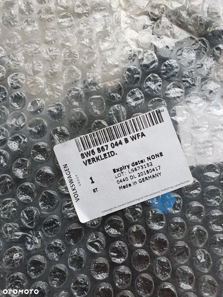 Tapicerka boczek prawy tył tylny Audi A5 S5 F5 8W6867044B WFA Soul 8W6867488 - 7